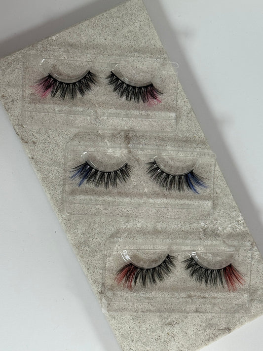 Coloured Eyelashes, End