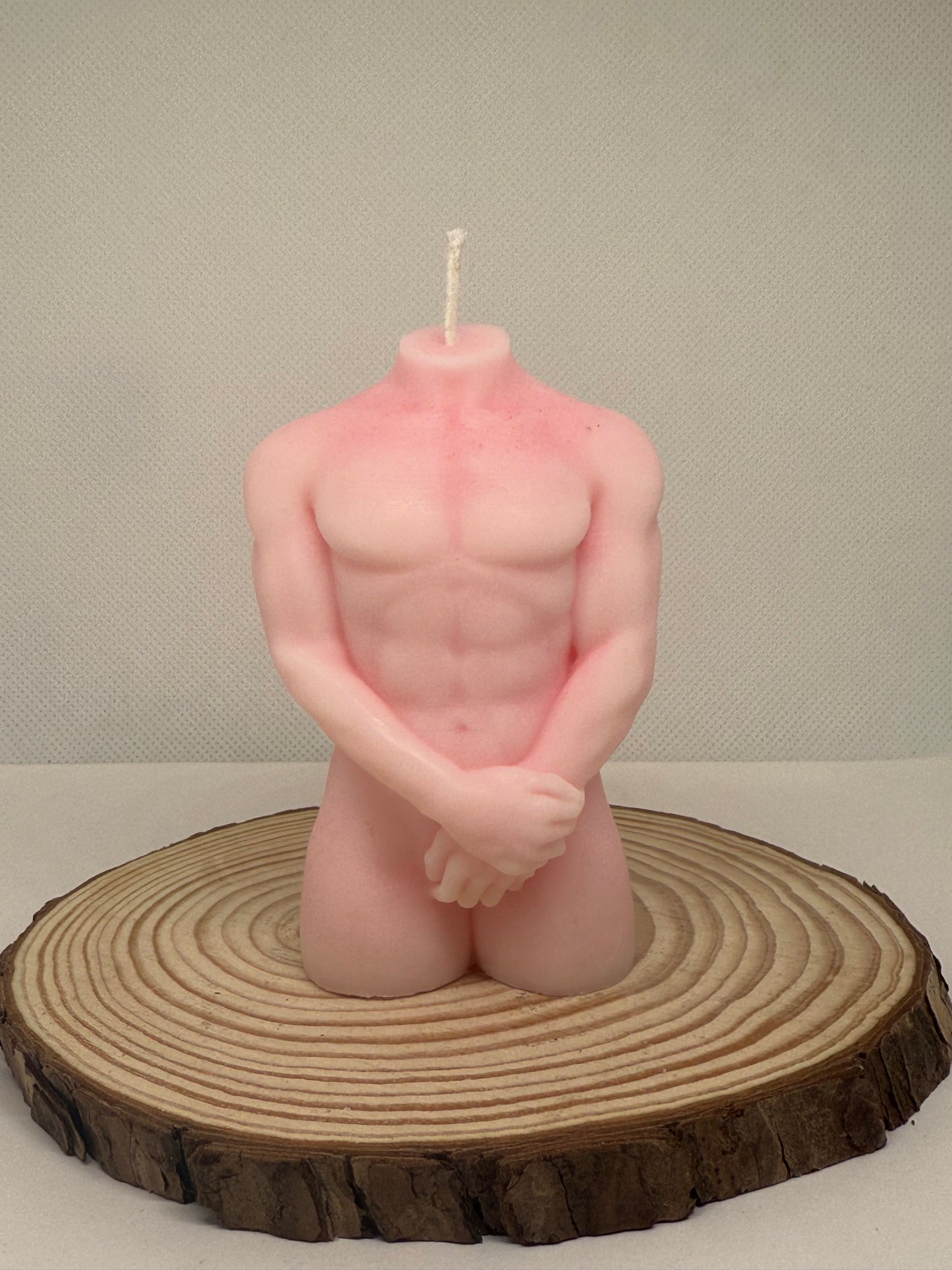 Mans Body Candle