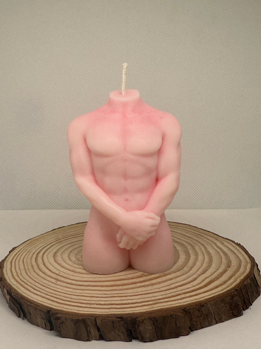 Mans Body Candle