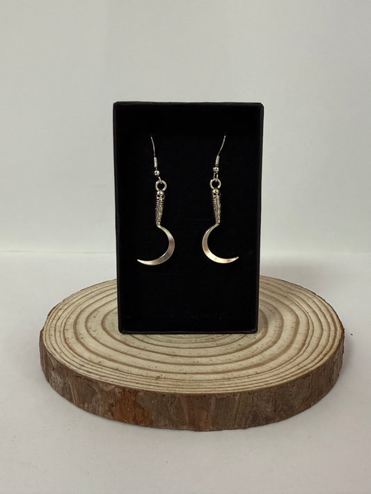 Sickle Knife Earrings