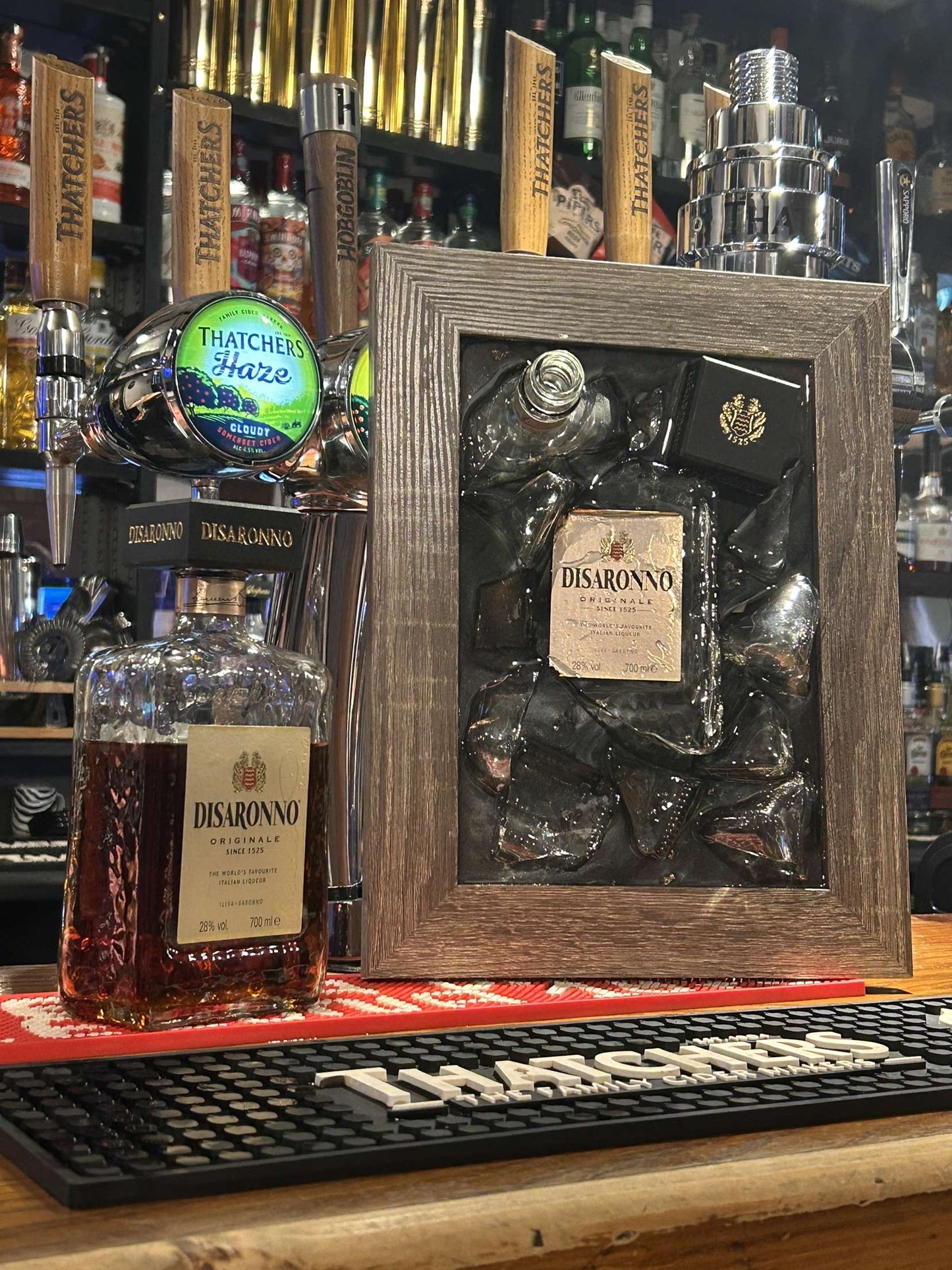 Disaronno Resin Art Picture Frame