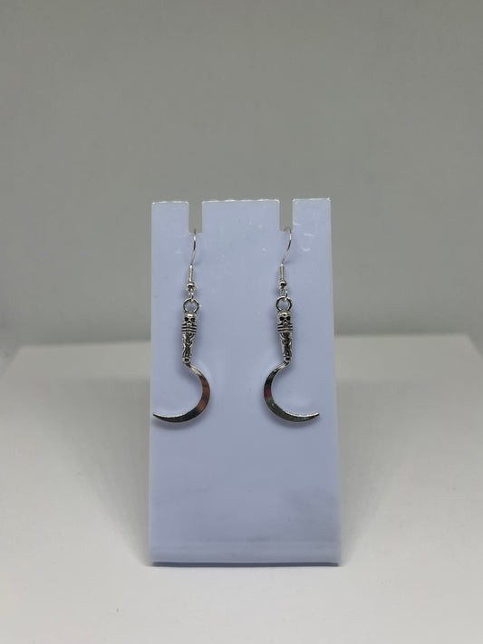 Sickle Knife Earrings