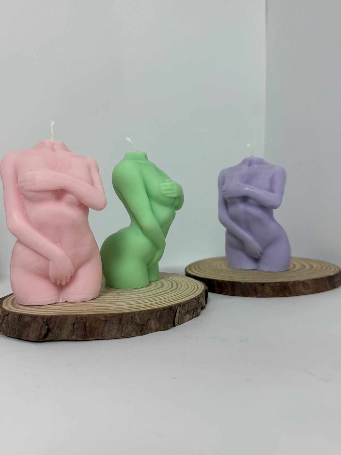 Woman's Body Candles