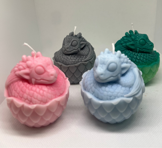 Dragon In Shell Candle