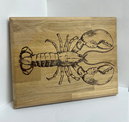 Oak Lobster Chopping Board