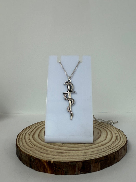 Snake In Sword Necklace #2