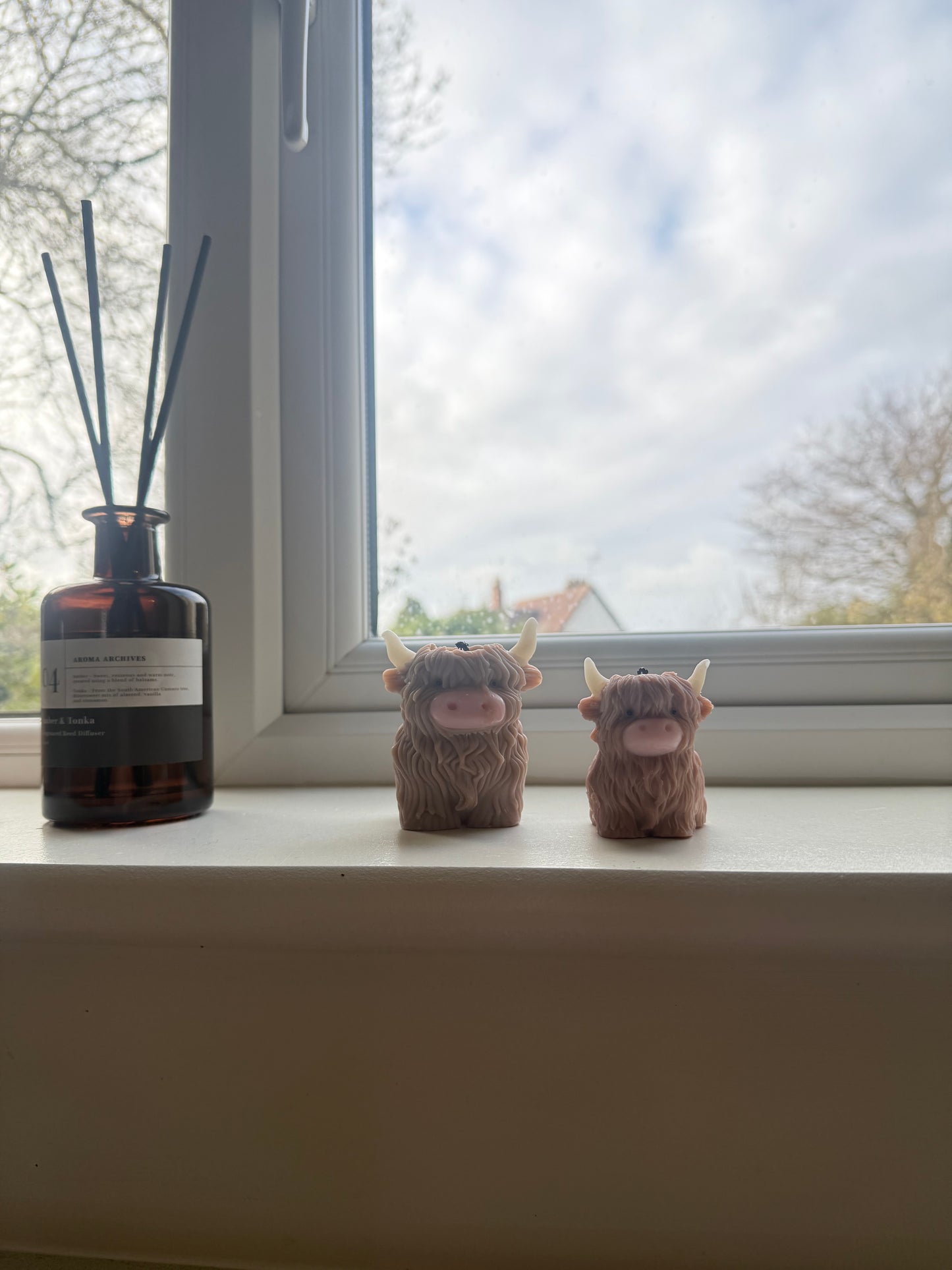 Highland Cow Candle