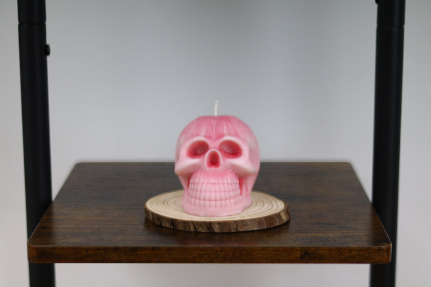 Large Skull Candle