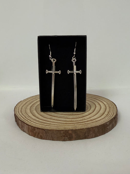 Sword Earrings #2