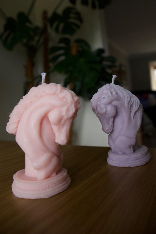 Horse Sculpture Candle