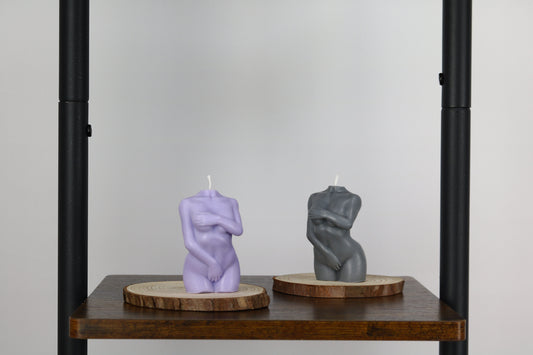 Woman's Body Candles