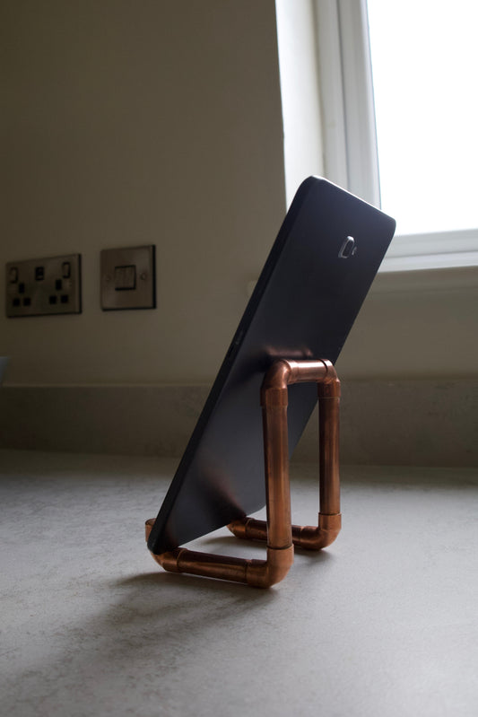 Handmade Copper iPad or Tablet Holder