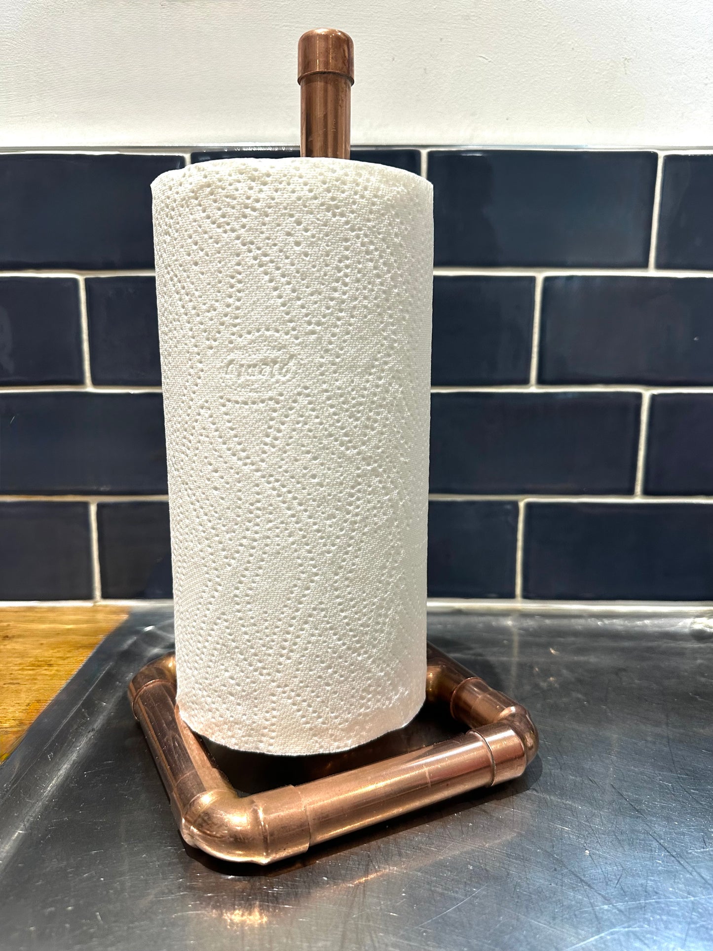 Copper Kitchen Roll Holder